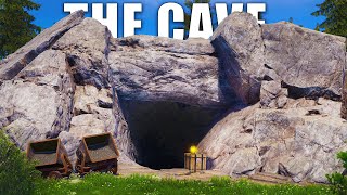 YouTube thumbnail for Blazed's video titled 'i lived in a cave fortress for a wipe...'