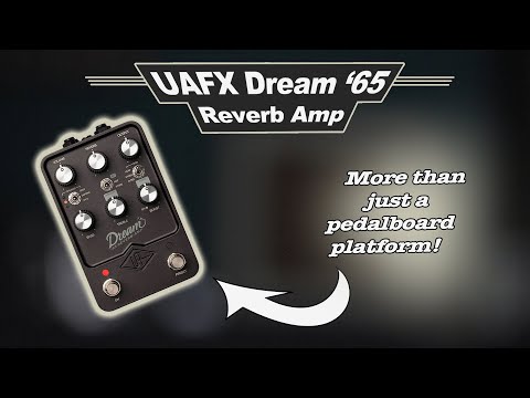 3 ways to use the Universal Audio UAFX Dream '65 reverb amp emulator
pedal
