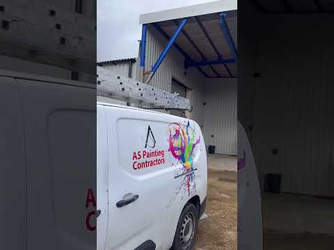 Steel painting #commercialpainting #property