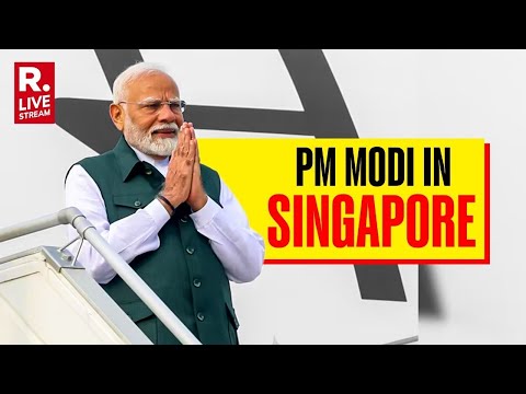 LIVE: PM Modi Receives Grand Welcome In Singapore, On A Two Day Diplomatic Visit