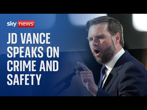 Watch live: Trump's vice presidential pick JD Vance holds a news conference on crime and safety