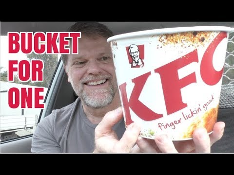 KFC Bucket For One Review - Fried Chicken Mukbang - UCGXHiIMcPZ9IQNwmJOv12dQ