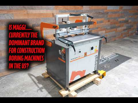 FPPOV - Maggi System 21 Prestige Construction Line Boring Machine