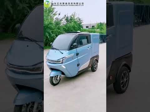 EEC L2e certification electric cargo tricycle electric 3 wheel cargo vehicle