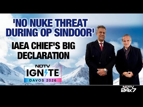 Davos 2026 LIVE | 'No Nuke Threat During Operation Sindoor': IAEA Chief's Big Declaration