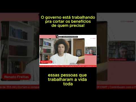 DEPUTADO RENATO FREITAS DENÚNCIA ATAQUE AO BPC