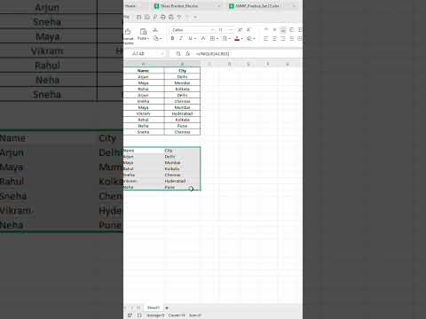 UNIQUE Function = No More Duplicates! ✅