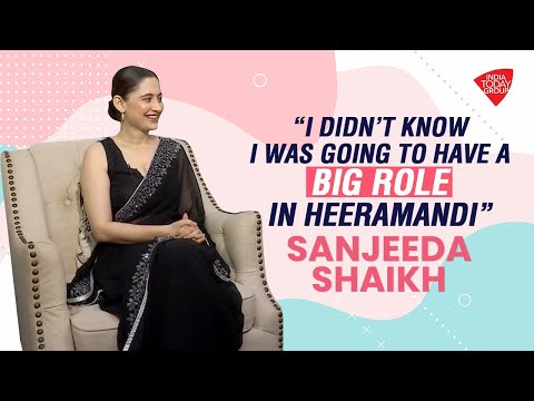 'Didn't Know I Was Going To Have A Big Role In Heeramandi' Says Sanjeeda Shaikh In An Exclusive Talk