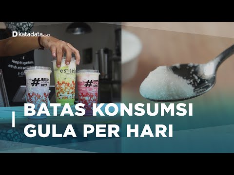 Viral Es Teh Kekinian, Berapa Batas Konsumsi Gula per Hari? | Katadata Indonesia