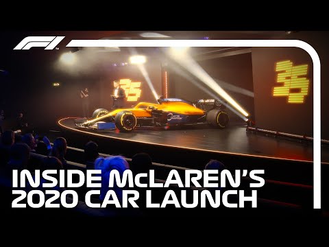 Inside McLaren's MCL35 Car Launch