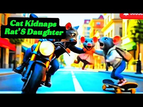Cat Kidnaps Rat’s Daughter – Emotional Rescue Story in the City”