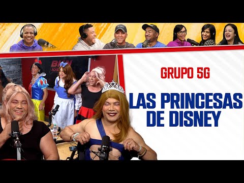 LAS PRINCESAS DE DISNEY (GRUPO 5G)