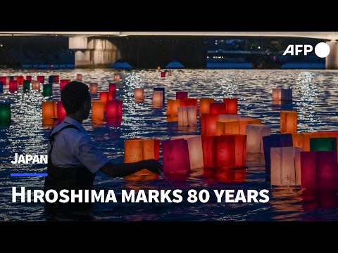 Japan marks 80 years since Hiroshima bombing with lantern tribute | AFP