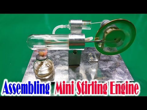 How to Assembling Mini Stirling Engine Model Educational Toy Kits - UCFwdmgEXDNlEX8AzDYWXQEg