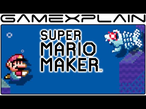 Super Mario Maker - How Enemies & Objects Change Underwater - UCfAPTv1LgeEWevG8X_6PUOQ