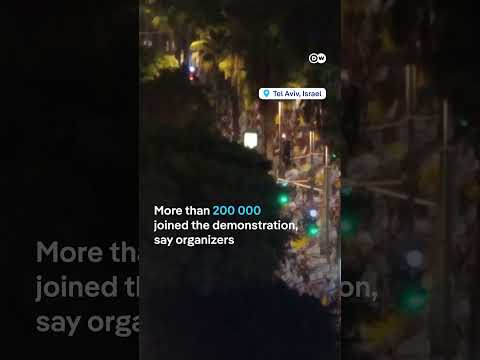 Mass protests in Israel demanding return of hostages and end to Gaza war | DW News
