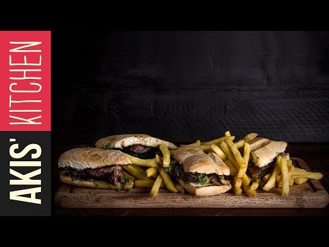 Chimichurri steak sandwich | Akis Kitchen - UCcbNHNmULeU1OoNylpPIRQQ