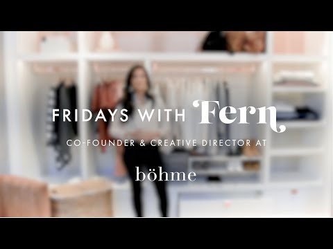 Fridays With Fern: Organizing Your Closet