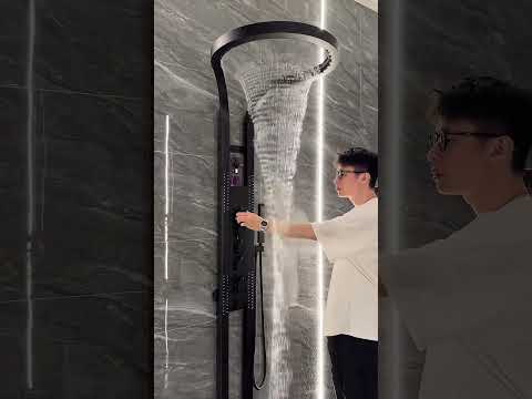 ✅ Bathroom Upgrade Essential: Nordic Rain Modern Waterfall Shower Set ( # 1414 )