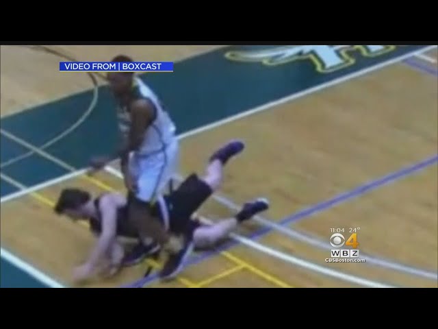 Basketball Player Clotheslined in Horrifying Incident