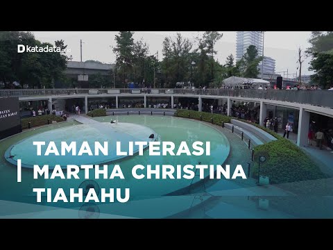 Alasan Anies Pilih Nama Martha Christina Tiahahu Jadi Taman Literasi | Katadata Indonesia