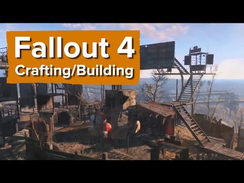 Fallout 4 Crafting Gameplay - E3 2015 Bethesda Conference - Build your own settlement - UCciKycgzURdymx-GRSY2_dA