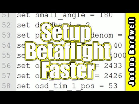 Faster Betaflight Setup with "Config Template" | HOW-TO - UCX3eufnI7A2I7IkKHZn8KSQ