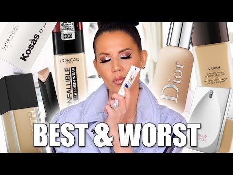 BEST & WORST FOUNDATIONS | Luxury & Drugstore - UC4qk9TtGhBKCkoWz5qGJcGg