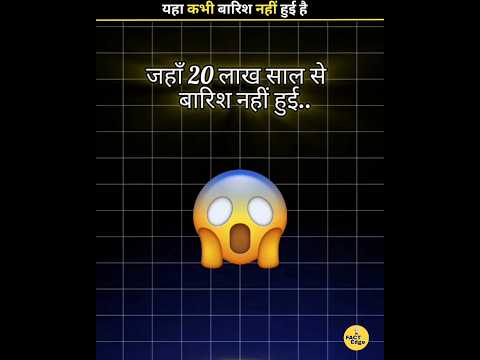 धरती की सबसे सुखी जगह 🤯#shorts #facts #knoweledgefacts