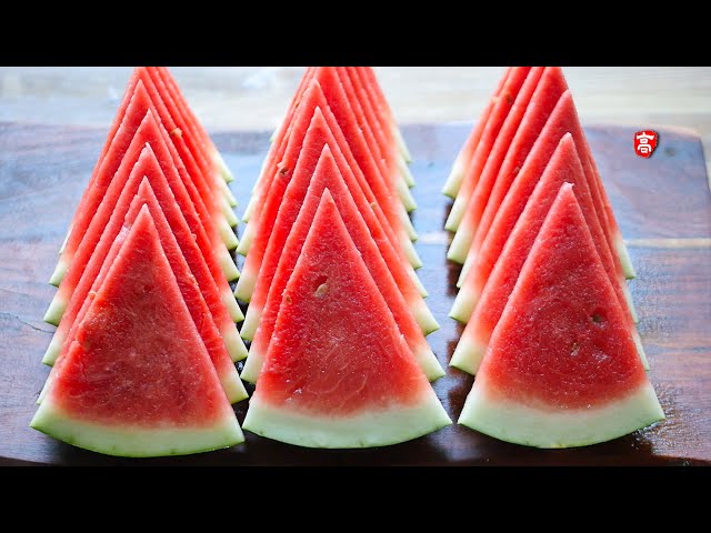 How to Cut Perfect Watermelon Sticks Every Time