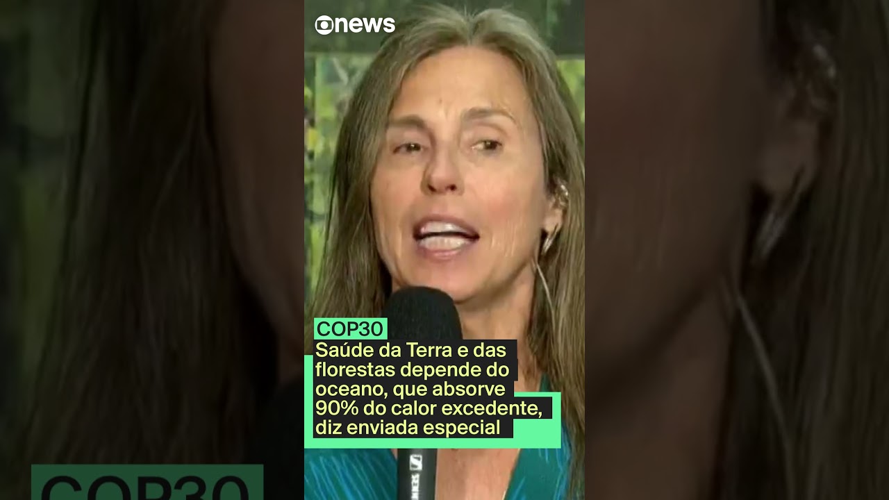 Saúde da Terra e das florestas depende do oceano diz enviada especial da COP30 TV Online Saúde da Terra e das florestas depende do oceano diz enviada especial da COP30