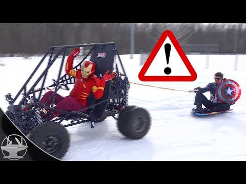 Captain America VS Iron Man Driving Challenge! - UCjgpFI5dU-D1-kh9H1muoxQ