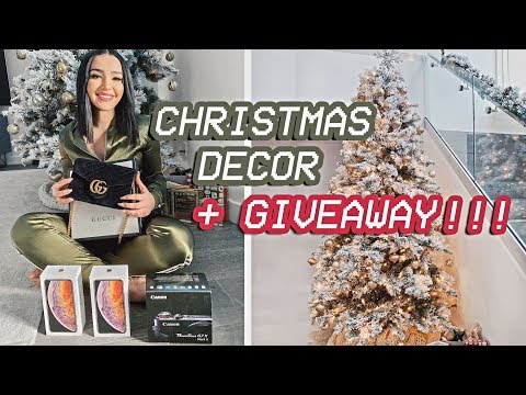 HUGE $10K HOLIDAY GIVEAWAY + DECORATE WITH ME FOR CHRISTMAS! | AMANDA ENSING - UCEZtkE45zjun9zROKtcqOcQ