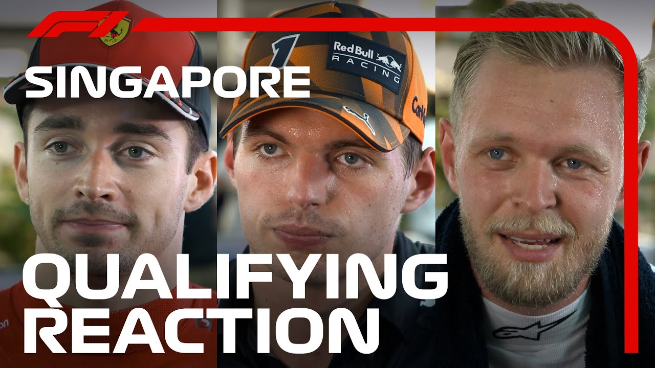 Drivers React After Qualifying | 2022 Singapore Grand Prix