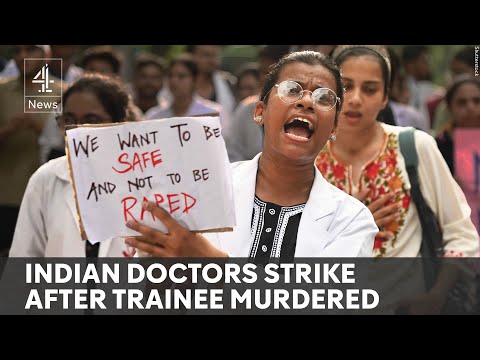 Indian doctors to strike 24hrs over rape and murder of trainee