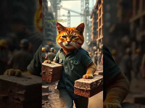 poor cat became billioner😎 #cat #meaw #catvideos #catcrime #dogs