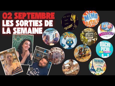 MOUSTACHE, SPARKS, THE ANARCHY, CELESTIA DUO...  Le tour des sorties de la semaine.