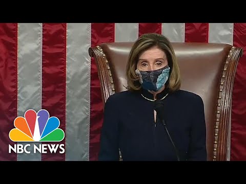 Trump Is Impeached A Second Time, 10 Republicans Vote Against President | NBC News