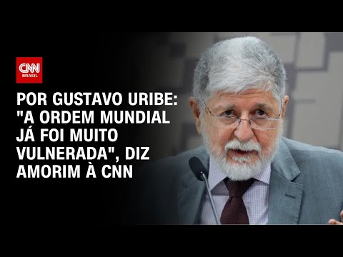 ​”A ordem mundial já foi muito vulnerada”, diz Celso Amorim à CNN | BASTIDORES CNN