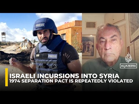 Syria warns Israeli incursions breach 1974 pact, risking regional war