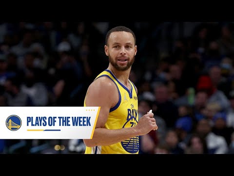 Golden State Warriors Plays of the Week | Week 12 (Jan. 3 - 9) video clip