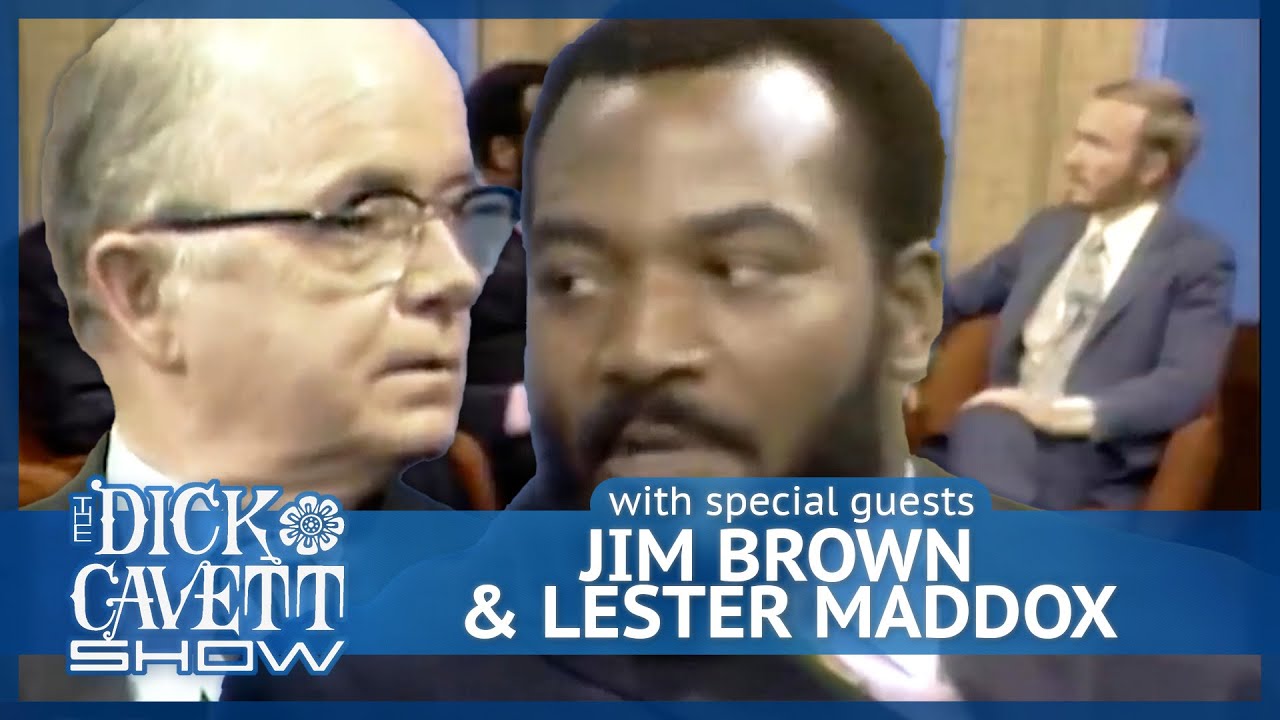 Jim Brown and Lester Maddox Debate Segregation video clip