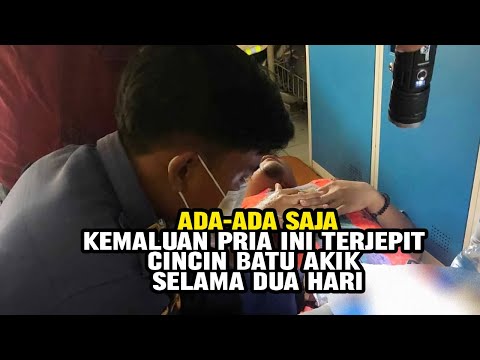 Ada-Ada Saja, Kemaluan Pria Ini Terjepit Cincin Batu Akik Selama Dua Hari, untung Ada Petugas Damkar