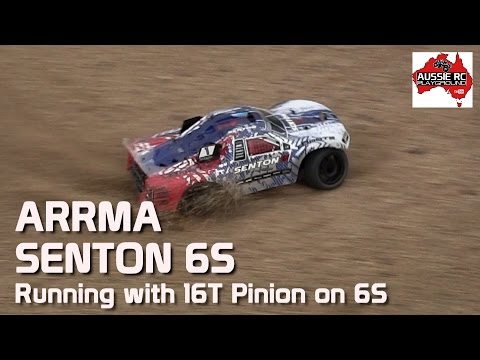 ARRMA Senton 6S 1/10 Scale 4WD SCT w/optional 16T pinion on 6S - UCOfR0NE5V7IHhMABstt11kA