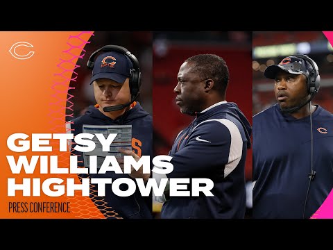 Getsy, Williams on working through injuries | Chicago Bears video clip