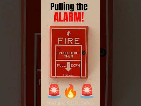 Fire Alarm Activation | Pyrotronics MS-501 Pull Station