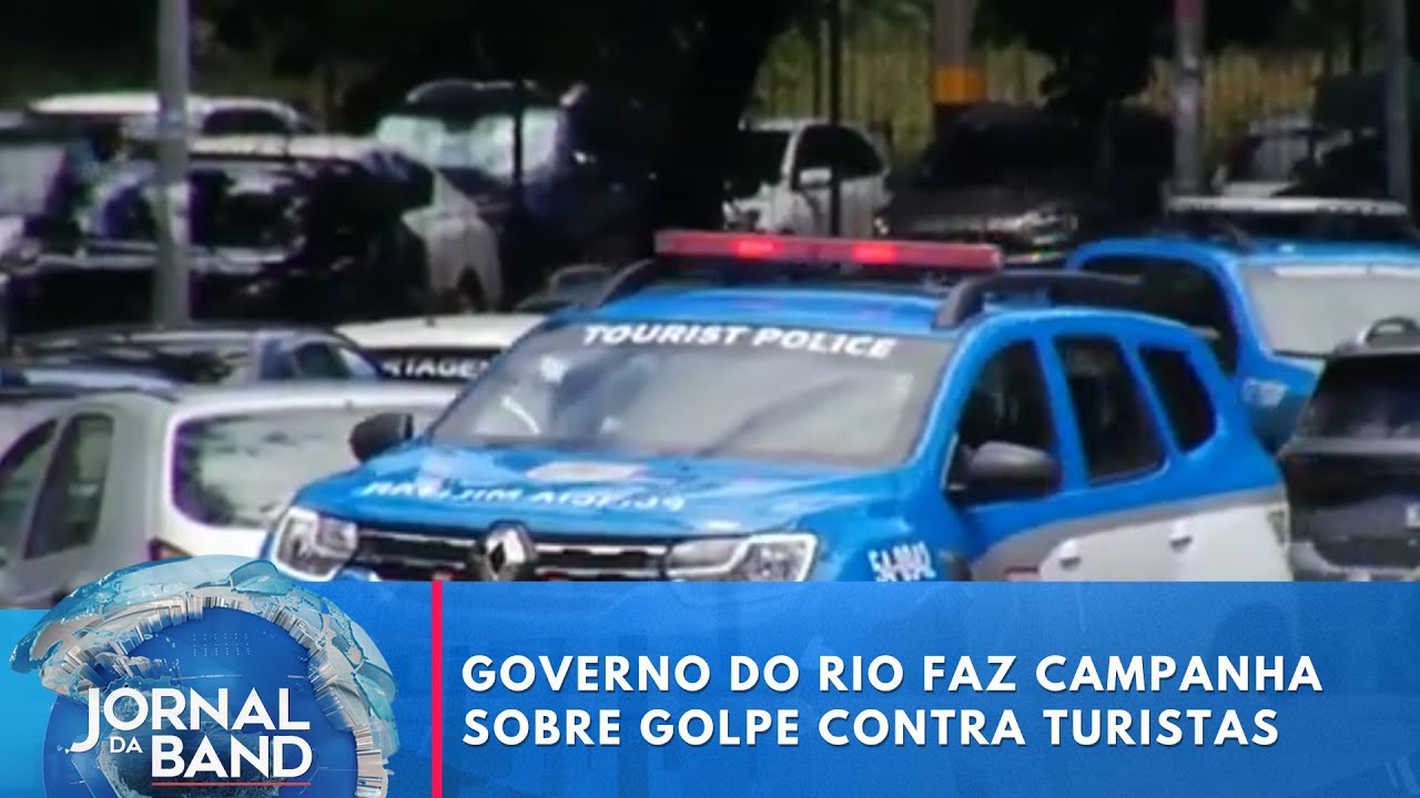 Governo do Rio faz campanha sobre golpe contra turistas
