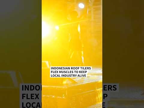 Indonesian roof tilers flex muscles to keep local industry alive