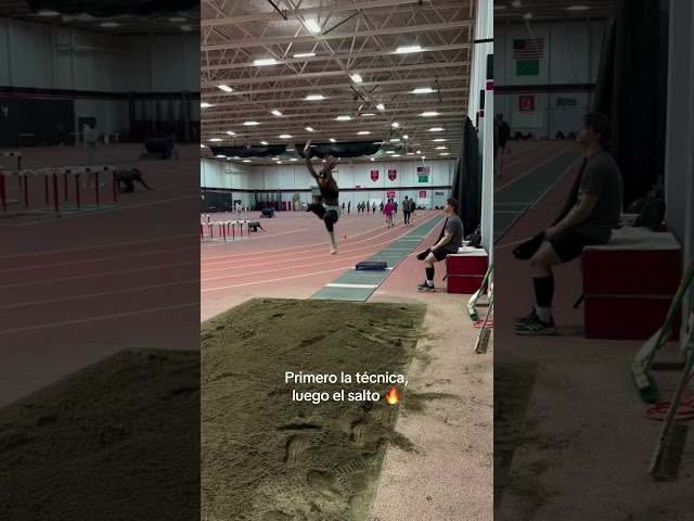 Todo comienza con un ejercicio de técnica… y termina volando sobre la pista. 👟💥