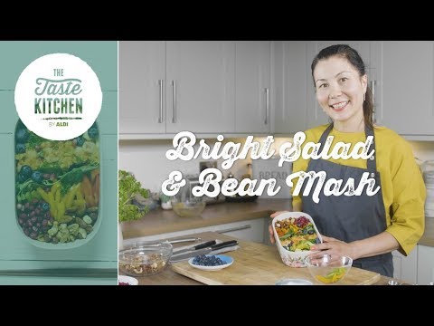Sara Kiyo - Bean Mash Rainbow Salad